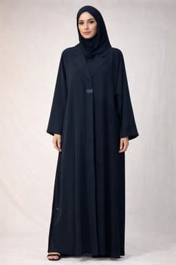 Black Aura Abaya 54 Black
