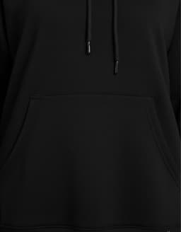 Classic Hoodie Abaya 56 (L) Black