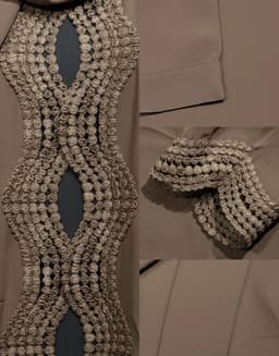 Coffee Elan Abaya 58 Brown