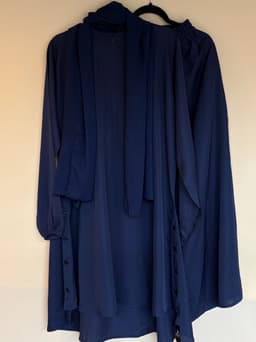 Indonesian Skirt Set 54 navy