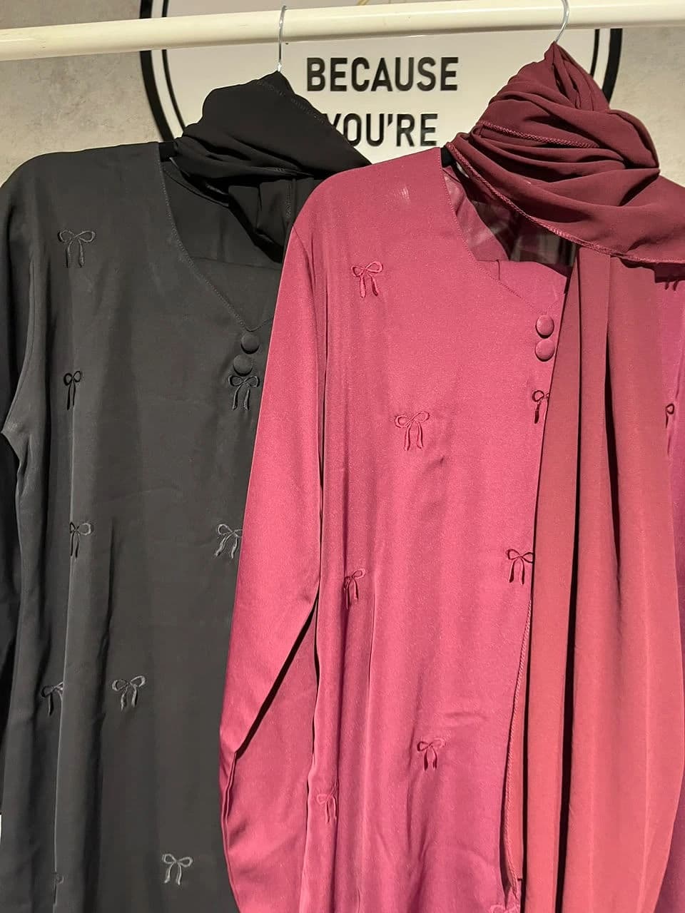 The Bow Skirt Abaya