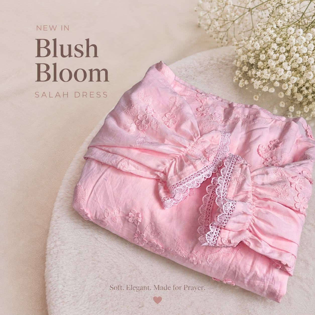 Blush Bloom Salah Dress