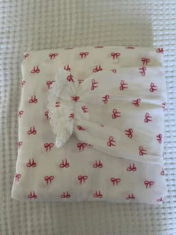 Ruby Bow Pehraan Free Size White