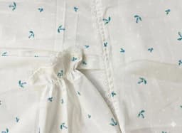 White Bloom Pehraan Free Size White